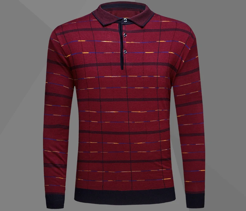 Бренд с длинным рукавом Фитнес рубашка поло для мужчин camisa masculino повседневные клетчатые рубашки поло мужская рубашка одежда Джерси 40237