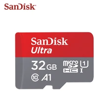 sandisk карту памяти sd класса 10 64Гб Micro sd карты TF карта, 16 ГБ, 32 ГБ, 64 ГБ, 128 ГБ до 100 МБ/с. карты памяти sd