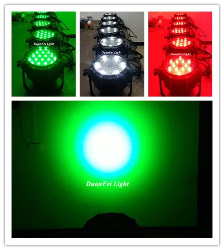 

10pcs High Bright led par light 54pcs 3watt par led RGBW dmx ip65 par led 54x3