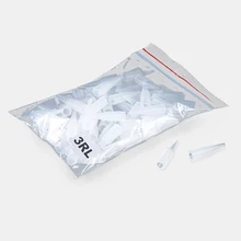 100 шт 3R иглы и 100 шт 3R Советы для перманентного макияжа Хорошее качество традиционные иглы для тату независимая посылка