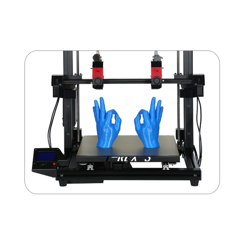 RepRap дешевый 3d принтер с открытым исходным кодом DIY комплект с 0,4 мм соплом 1,75 мм нити