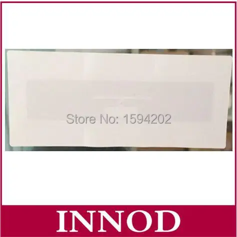 840-960mhz paper rfid sticker long range 5-10meters passive gen2 UHF RFID Windshield self adhesive tag for Car parking Security |