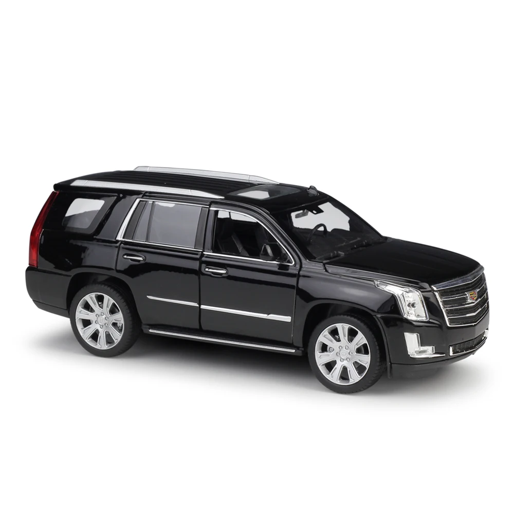 WELLY 1:24 Cadillac Escalade SUV литая модель металлический автомобиль игрушки для детей Коллекция подарков оригинальная коробка