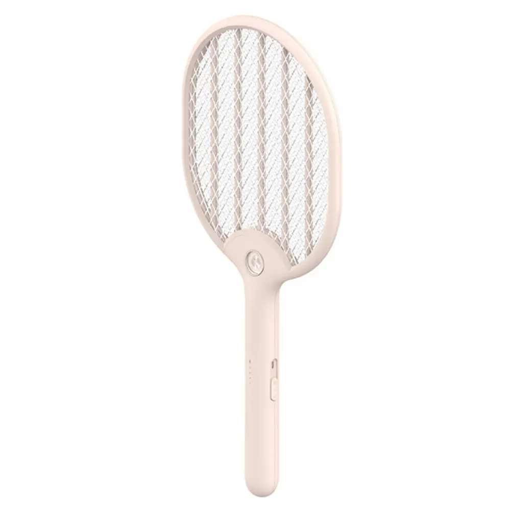 

3 Layer Net Home Racket Zapper Bug Electric USB Charging With LED Lamp Mosquito Swatter Killer Flying Insect Dispeller Handheld