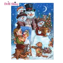 christmas santa claus animal snow scene 5d diy diamond painting cross stitch craft kit5d - Animated Christmas Scenes christmas santa claus animal snow scene 5d diy diamond painting cross stitch craft kit5d - Animated Christmas Scenes