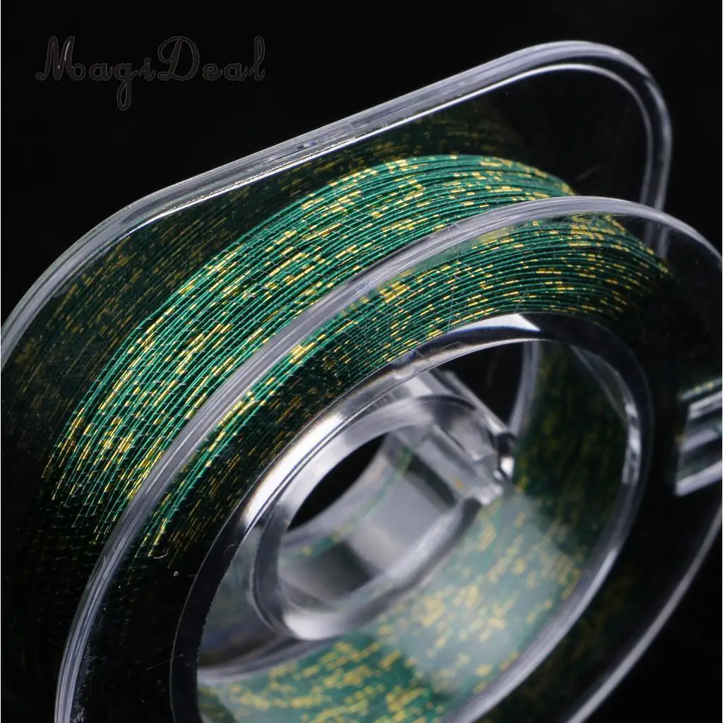 55yards/spool Metallic Guide Wrapping Fishing Line Thread Strong Nylon Fibers for Rod Building Repairing DIY