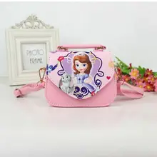 Модные Сумки из искусственной кожи для девочек Сумочка София Аксессуары для девочек Детские сумки Детская вечерняя сумка принцессы для девочек