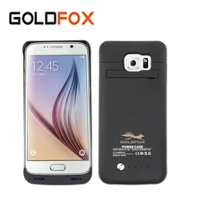 4200 мАч внешний Батарея Зарядное устройство чехол для Samsung Galaxy S6 смартфон резервного Батарея зарядки крышка Расширенный Мощность задняя
