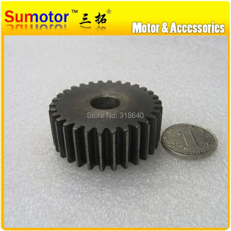 

Spur Gear 1.5M 30T 30 Teeth Mod 1.5 Width 18mm Bore 8mm Right Teeth 45# steel positive gear CNC gear rack transmission motor