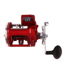 11 1BB Red Bait Casting font b Fishing b font Line Counter Trolling font b Reels