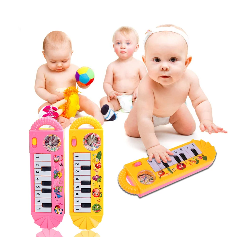 Baby Piano Toy Infant Toddler Developmental Toy Plastic Kids Musical