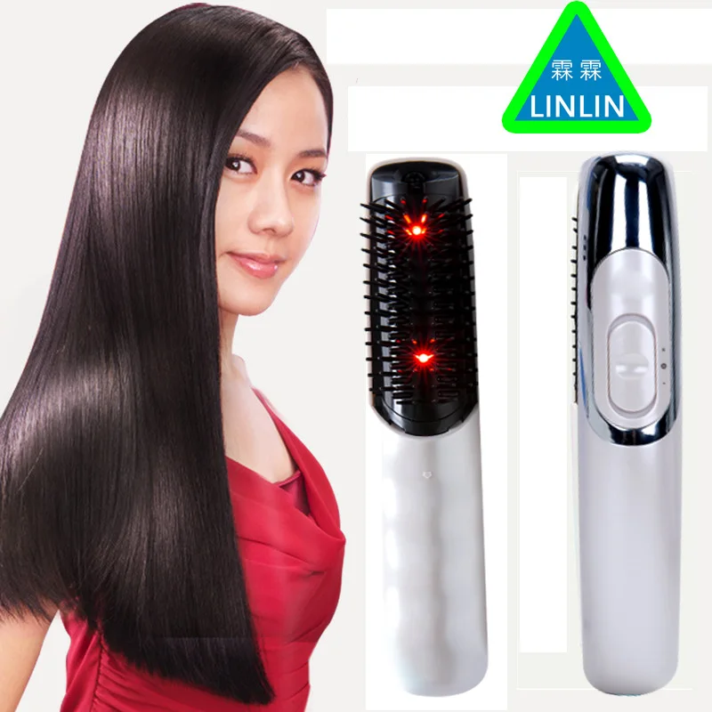 LINLIN Электрический беспроводной инфракрасный лазер для роста от выпадения волос уход за ростом волос вибрационная Массажная расческа массажер для головы