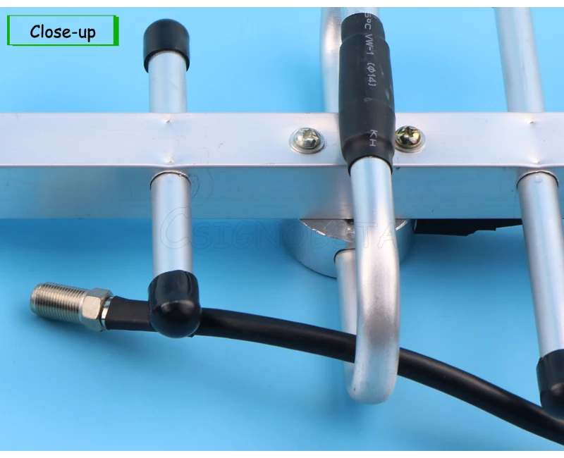 Связь антенна Аксессуары для внутреннего и Открытый антенны Яги и 10 метров коаксиальный кабель с F Тип Штекерный соединитель