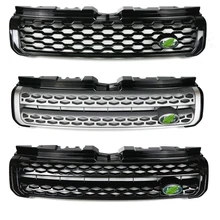 ROVER Front Bumper ABS Grille Grill for Land Rover Range Rover Evoque 2012- Gloss Black Limited Edition