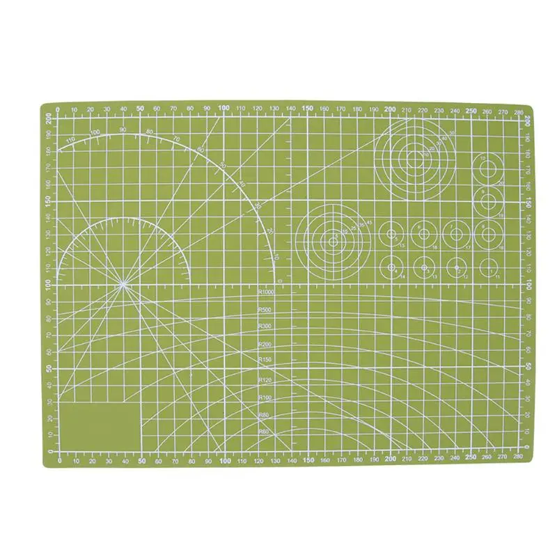 

Double Sided Grid Line Cutting Mat Pad PVC Self-Healing A4 Office Home Paper Craft DIY Tool Plastic Scale Cutting Board Plate