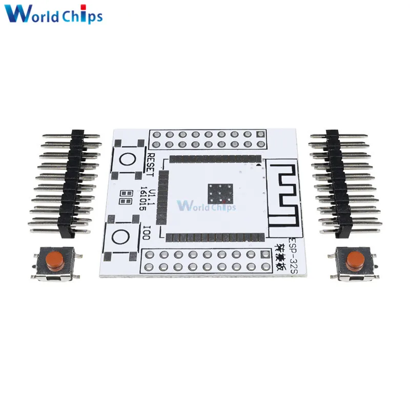 Адаптер ESP32 ESP32S для Arduino 2 шт. Базовая плата IO пинборд конвертер с 4 рядами штифтов