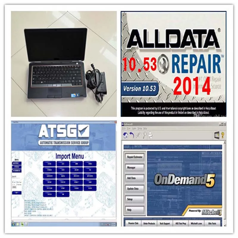  El más nuevo Software automático ATSG 2012 y Alldata 1053 y Mitchell a petición 58 instalaron bien 