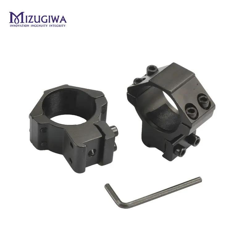 2 قطعة/زوج mizugiwa 30 ملليمتر ضياء نطاق خواتم 11 ملليمتر ويفر picatinny السكك الحديدية ل بندقية riflescope نطاق مسدس الادسنس الصيد