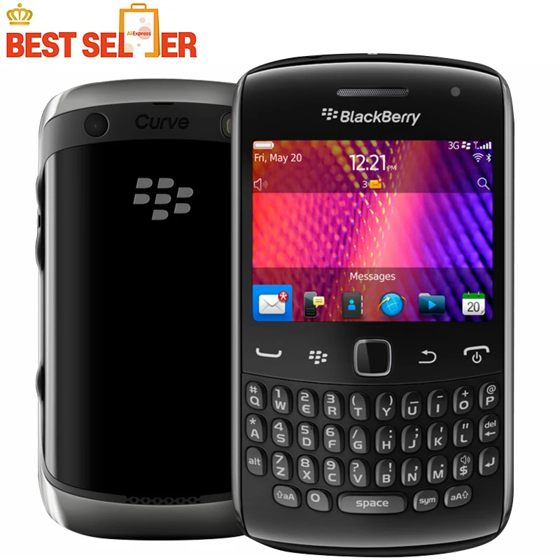 

Unlocked Blackberry 9360 Cellphone GPS 3G Wifi NFC 5MP Camera Mobile Phones With QWERTY Keyboard Original Used Smartphone