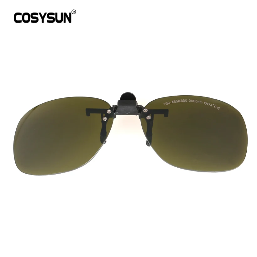 Multi Wavelength Eye Laser Protective Goggles Glasses Clip 1064nm YAG Laser protection Clip Lens