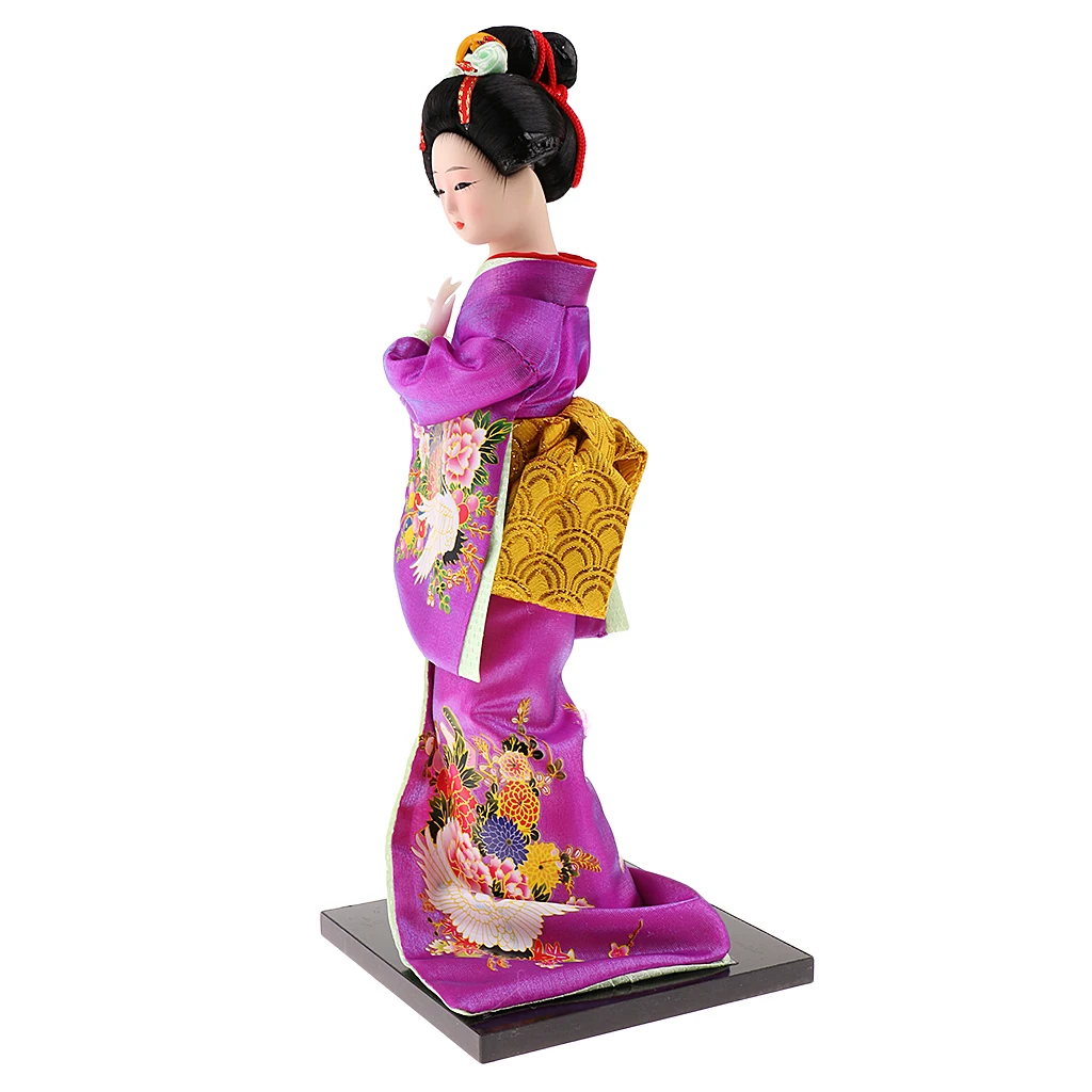 New Arrivals Japanese Geisha Kimono Doll Ornaments Crafts Home Decoration Collectibles Birthday Xmas Gift for Kids Children