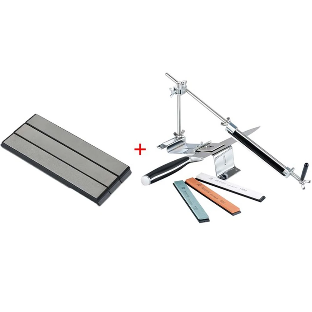 

Ruixin PRO III Professional Kitchen Knife Sharpening System Knife Sharpener Fix-angle 4 Stone Household Kitchen Knife Sharpener