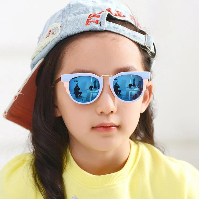 2019 Kids Children Sunglasses Child Eyewear Boys Girls Sun Glasses