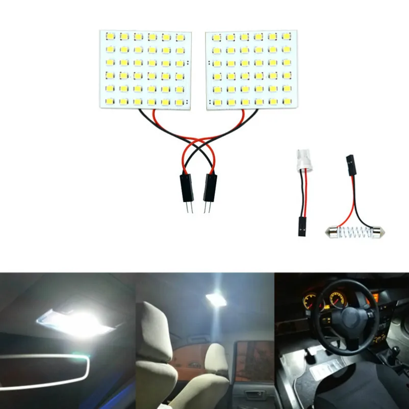 COB 5050 SMD Auto Interior trim Festoon BA9S DC T10 W5W reading lights Recessed LED Panel Light Bulb Car Signal Lamp Accessories |