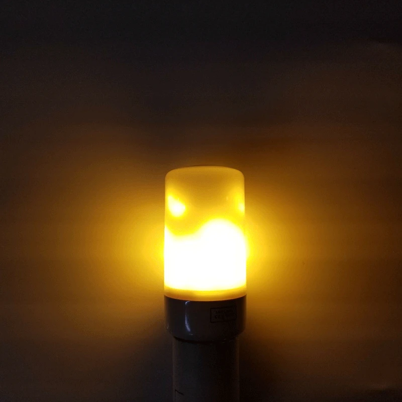 7W LED Lamp Bulb E27 Flame Dimmable Light Flickering Breathing General Lighting Modes 1300K AC110 240V In Bulbs Tubes From Lights
