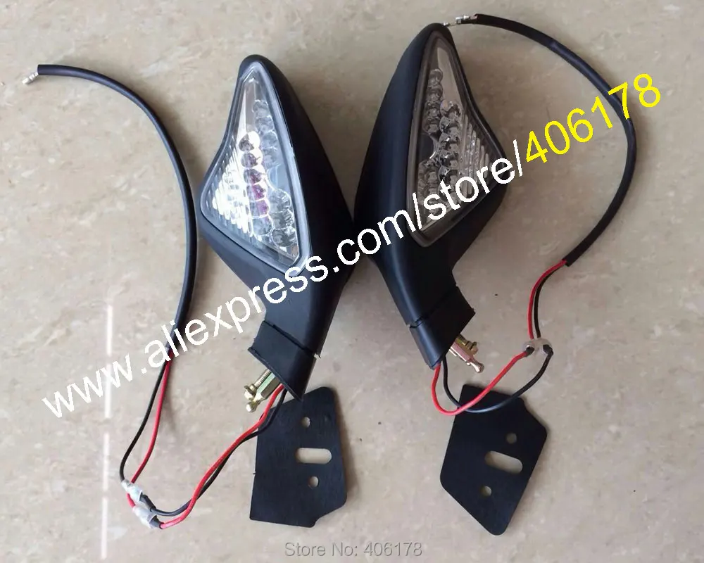 

Hot Sales,Turn Signal Light Rear Mirror For Ducati 848 1098 1098S 1098R 1198 1198S 1198R Rearview Mirror Motorcycle Accessories
