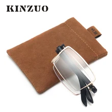 Унисекс Складные очки для чтения ультра-легкие Анти-синее кольцо фокус очки для чтения с диоптриями+ 1,0+ 1,5+ 2,0+ 2,5+ 3,0+ 3,5 KINZUO 18822