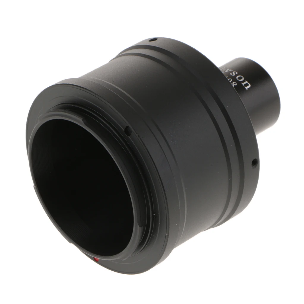 T T2 Ring for Sony E NEX NEX3 NEX5 NEX7 Camera Lens + 23.2mm Microscope Mount Tube - Black