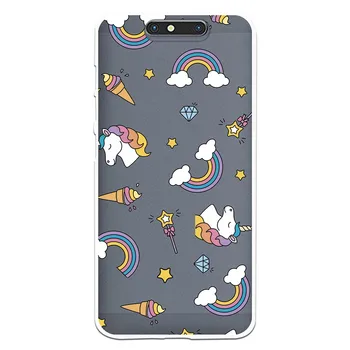 

Stand case costume drawing Unicorns Frozen WP009 for ZTE Blade V8