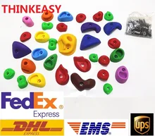 20 OR 32 pcs/set, Plastic Rock children Climbing toy Wall Rock Stones Kids Toys Sports Hold outdoor game Playground With screw thinkeasy 32 pcs plastic children indoor rock climbing stones screw toy wall kit kids toys sports hold outdoor game playground