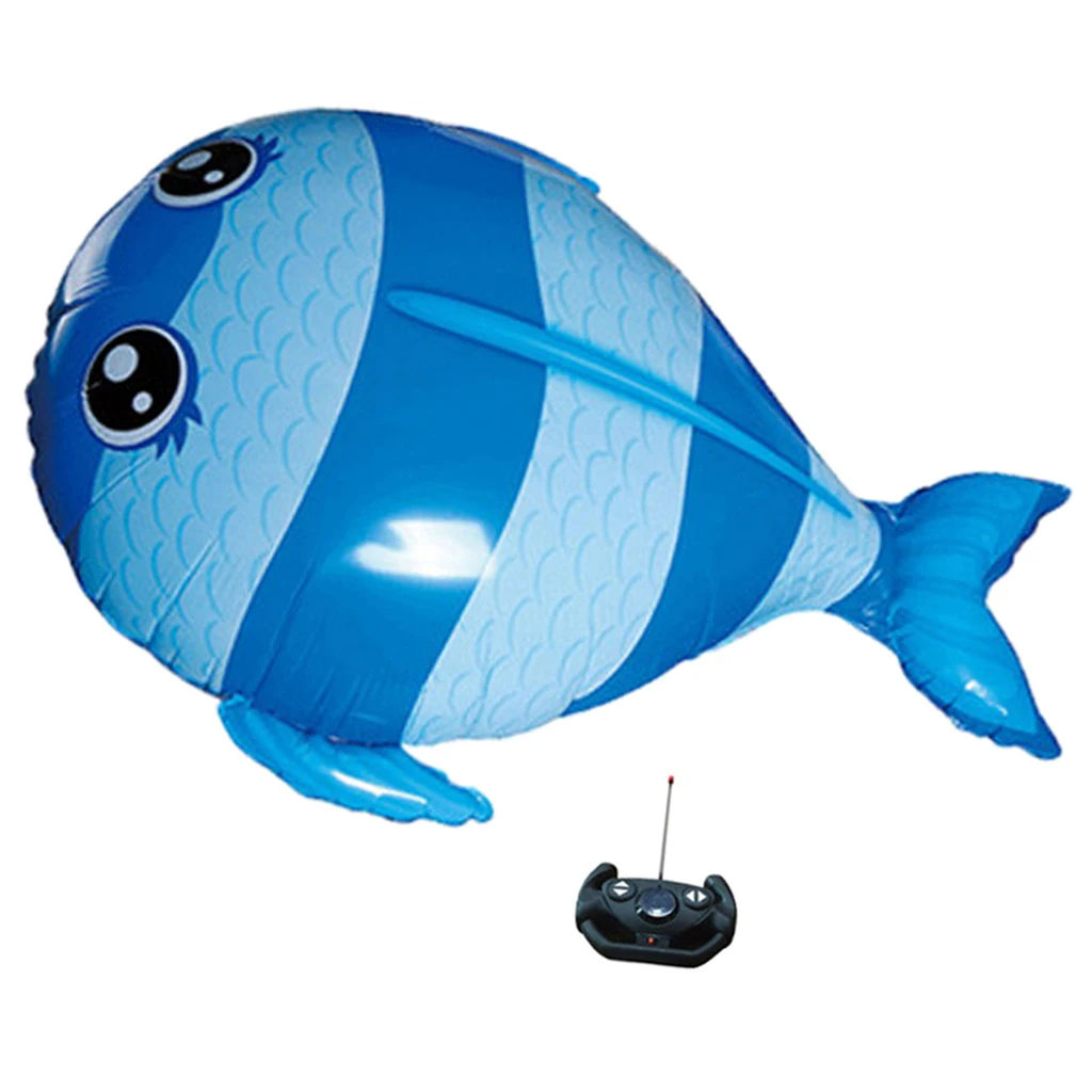 Infrared RC InflatableRemote Controlled Flying Dolphin/Fish Ballon Kids Children Toy Party Favors Birthday Gifts