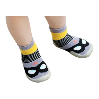 

Funny Kids Shoes Girl Boys Indoor Shoes Baby Cartoon Print Children Sock Shoe Autumn