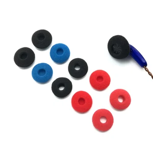 Пенопластовые наушники 10 шт. мягкие Сменные амбушюры для наушников поролоновые; для наушников, крышки для наушников, наушников, гарнитуры, аксессуары - изображение