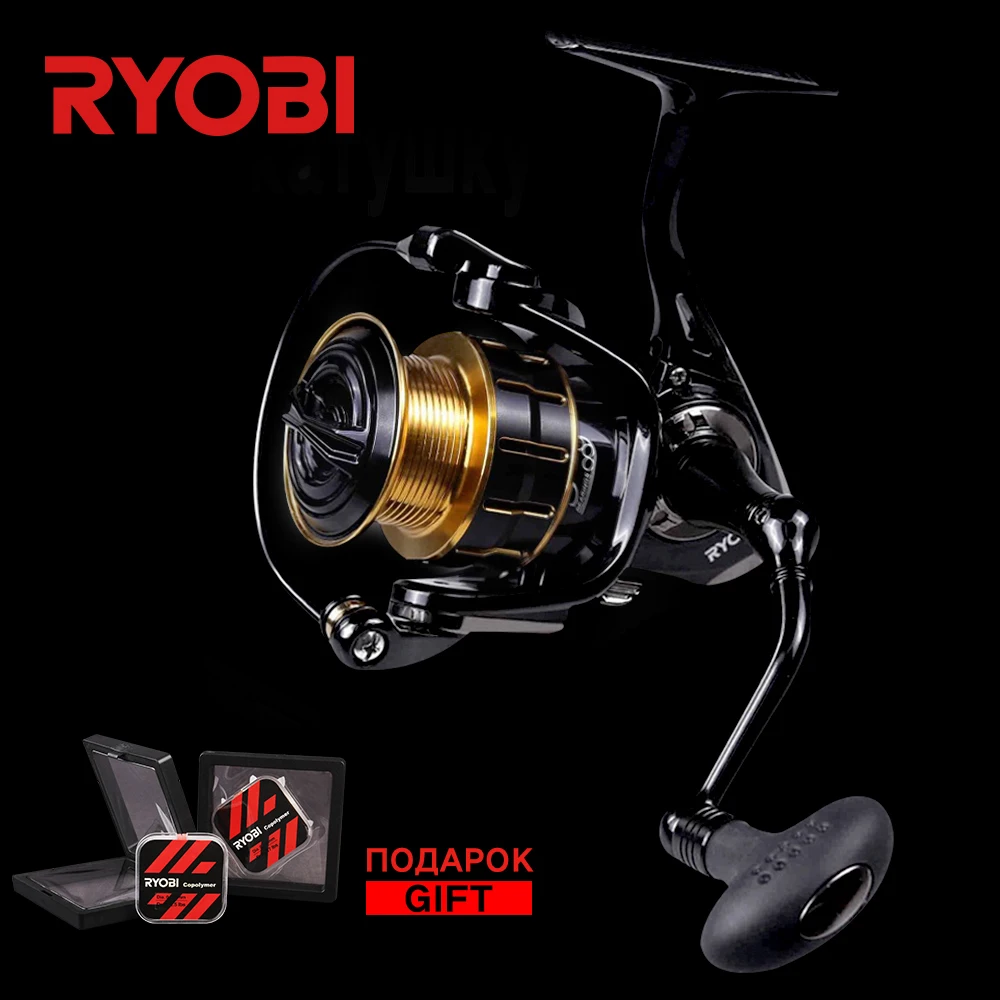 

RYOBI Maturity 1000/2000/3000/4000 100% Original Full Metal Saltwater 5BB 11LB Far Casting Light Weight Ocean Big Spinning Reels