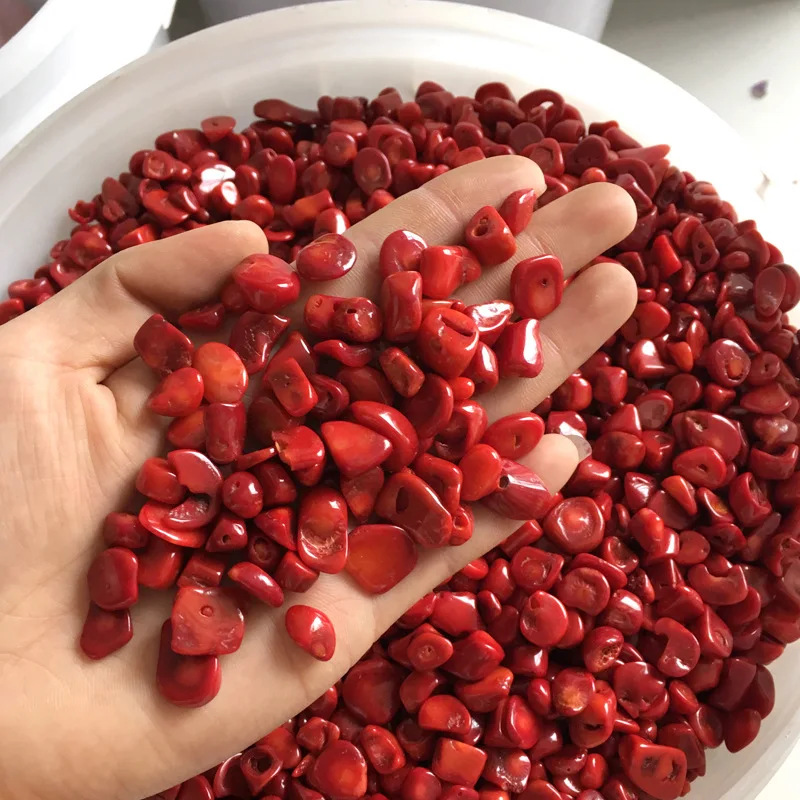 Натуральный красный коралловый кварц Кристалл Рок чипсы свобода тело драгоценный камень счастливое Исцеление натуральные камни и минералы рыбный резервуар камни