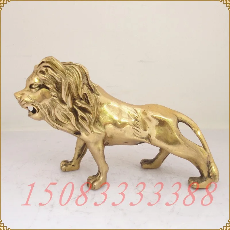 

Bronze statue copper lion decoration Bronze lions gate beijing lion crafts decoration