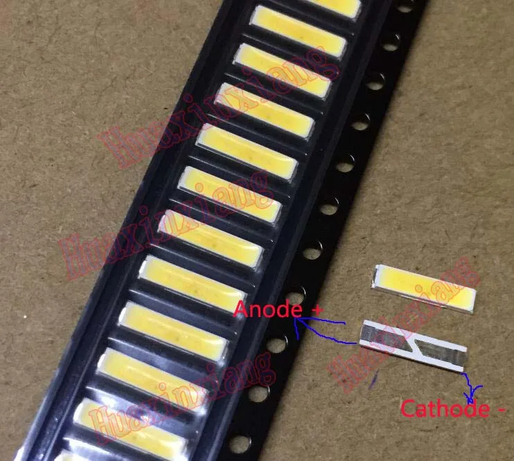 

100PCS/Lot SMD LED 8520 3V 50LM 0.5W Cool white For TV Backlight