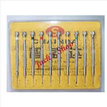 Free Shipping 10pcs Watch Screwdriver Set High Quality