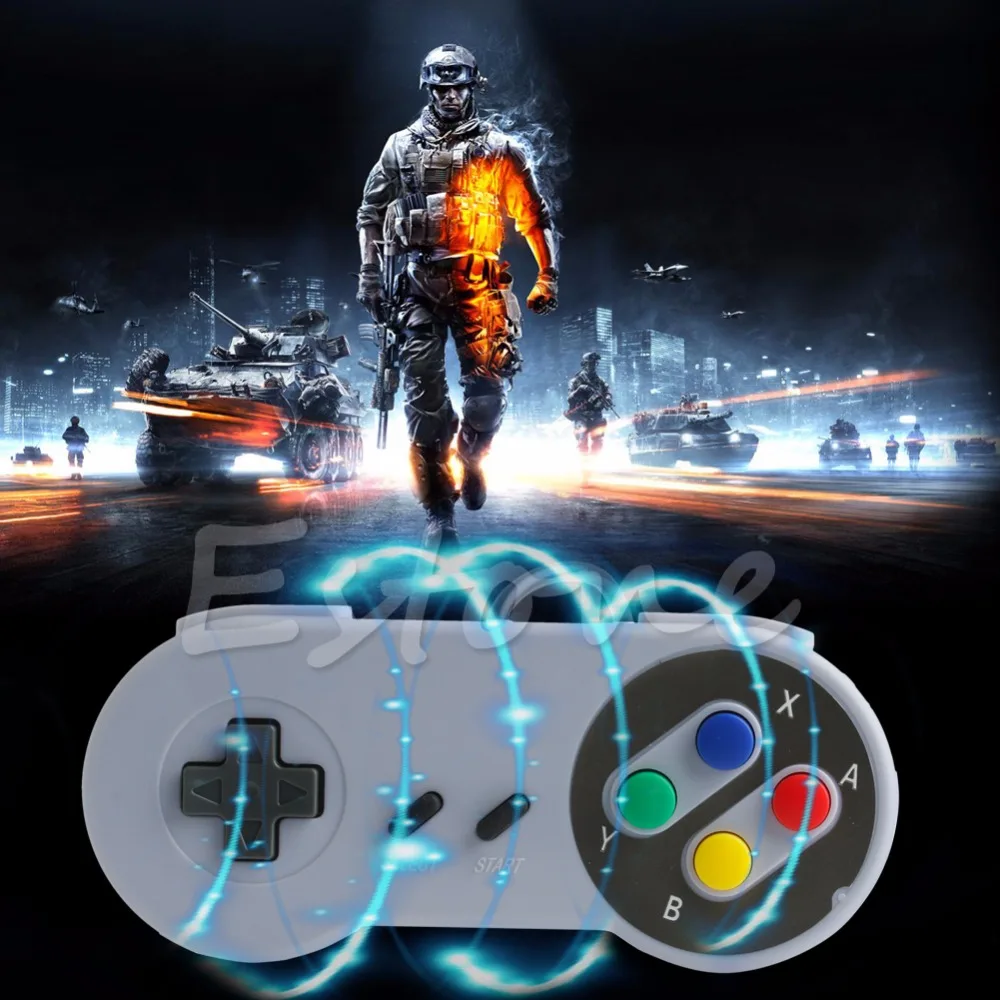 1 шт охлаждать USB контроллер для супер для nintendo PC/Mac эмулятор джойстик для Windows-L060 Лидер продаж
