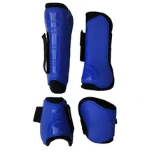 4 PCS/lot Soft PU Leather Horse Riding Equestrain Equipment Horse Legging Protector Horse Riding Equipment Horse Bracers T complete horse riding manual