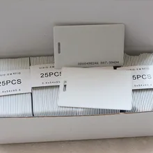 860-960 МГц UHF RFID пассивная карта записываемая Толстые карты метки 100 шт./лот