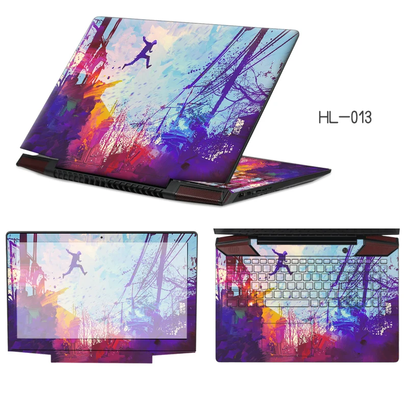 2017 Latest Fashion Laptop Sticker Cover PVC Skins Vinyl Decal Sticker ABC Sides+Keys+Key Interstice Stickers For lenovo L530