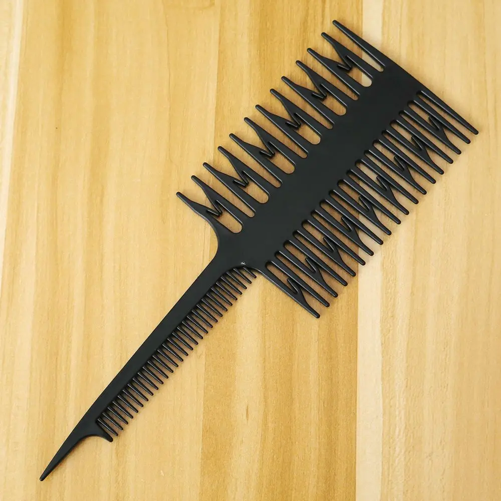 Women Large Salon Professional Hair Dyeing Comb Fish Sections