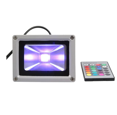 

(10pcs/lot) AC12V 10W 20W 30W 50W RGB LED Floodlight Changeable Color LED Flood Light Outdoor With Remote Control