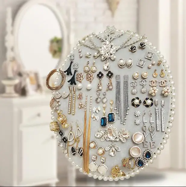 

22*17cm 6style Jewelry Frame Display Hanging Board/Earring Jewelry Wall can be hung Receiving Board Home furnishings 1pc C619