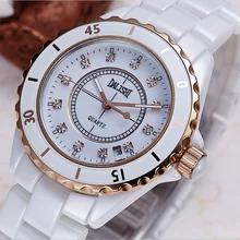 DALISHI Brand Women Quartz Pearl Ceramic Watch Ladies Dress Watches Fashion Girl Hour Women Charm Wristwatch Relogio Feminino